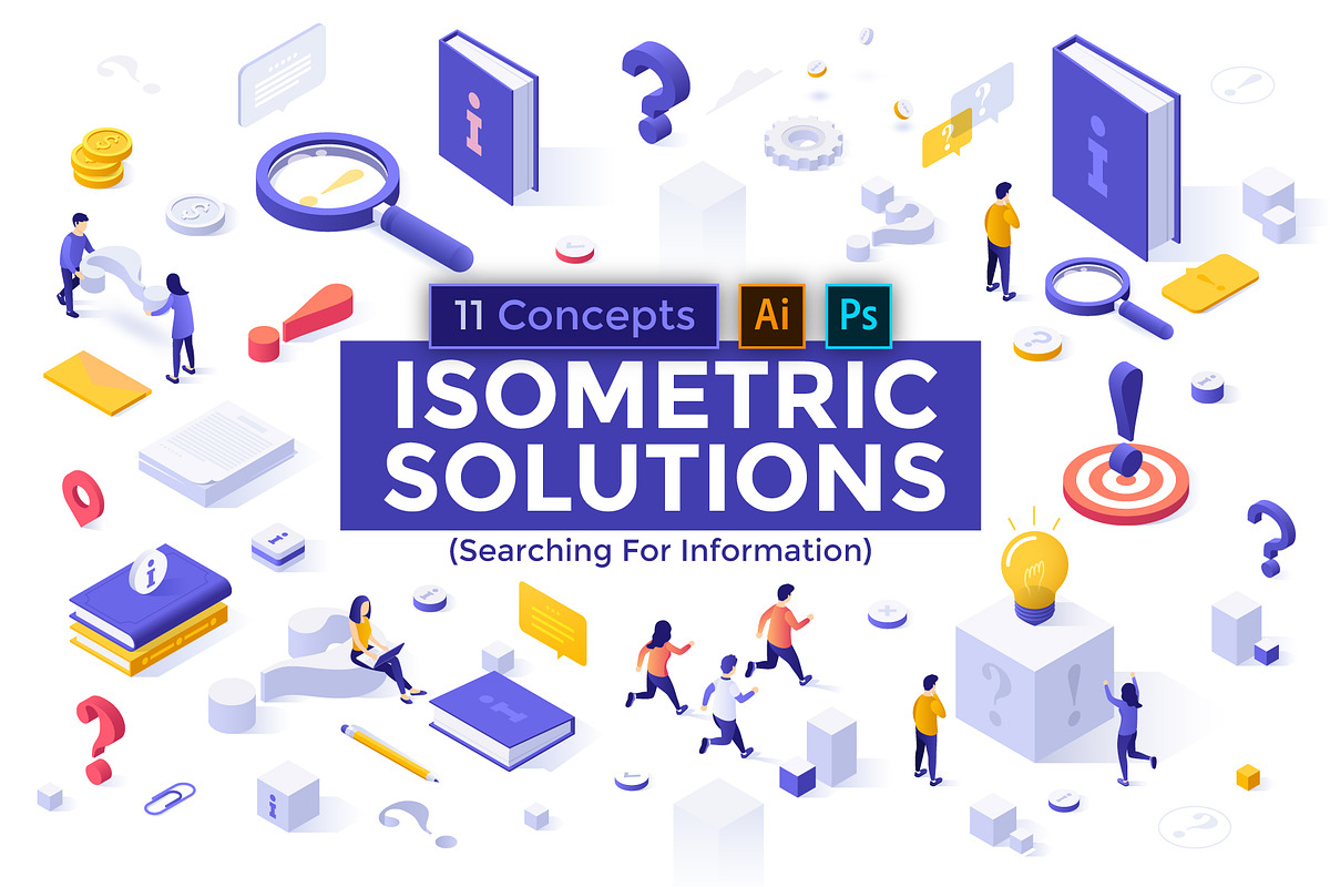 Isometric Solutions Mini. Part 12, a Templates & Theme by Andrew Kras Design (Photo 1 of 13)