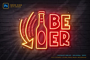 Neon Sign Board, an Action Add-On by Andrew Skoch Design (Thumbnail 3 of 8)