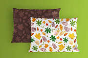 Autumn Leaves: elements and patterns, an Illustration by OkPen (Thumbnail 4 of 5)
