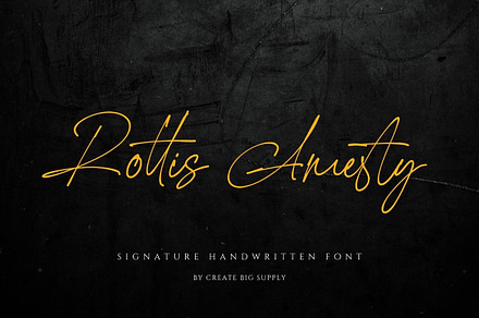 Rottis Amesty Signature Handwriting