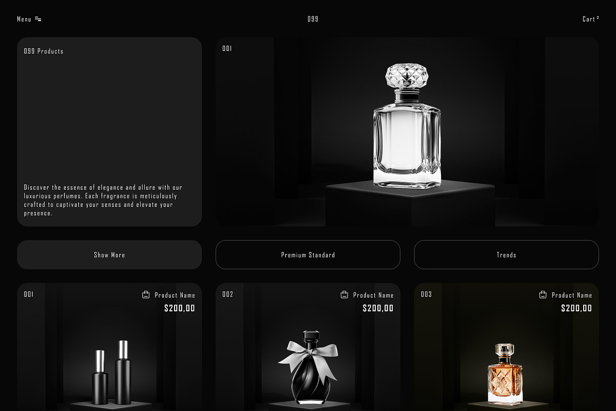 Website E-commerce Template Kit, an UI Kit Template by Website Template (Photo 2 of 7)