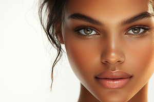 Close up portrait of a young woman, a Person Photo by MistyDay