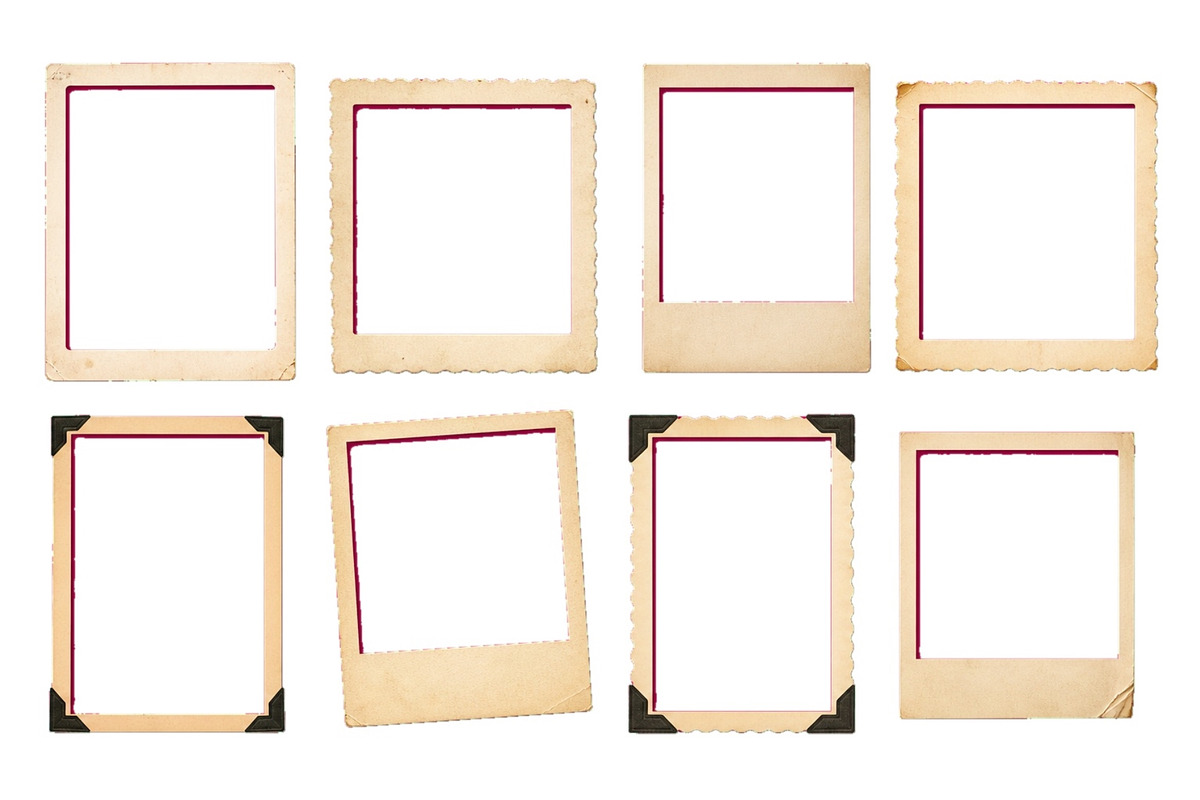 Set of vintage blank photo frames, a Texture Illustration by ZinetroN (Photo 2 of 3)