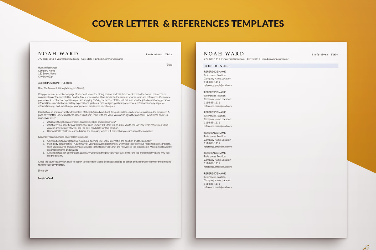 ATS Executive Resume Template Word, a Resume Template by BestResumes.Co (Photo 4 of 9)