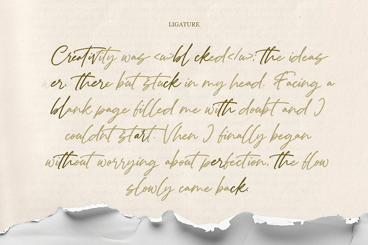 Paper Rhythm - Handwritten Script, a Script Font by Inviline.co (Photo 5 of 10)