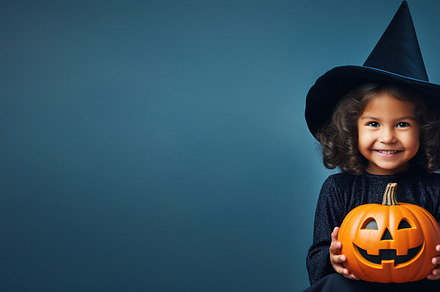 Cute little girl, child in costume, a Holiday Photo by Lopatin Photo