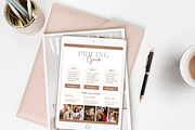 Canva Photography Pricing Guide, a Flyer Template by Sweet Little Muse (Thumbnail 4 of 4)