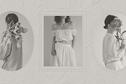 Embossed Botanical Textures & Frames, a Texture Graphic by Yana Lesiuk (Thumbnail 2 of 9)