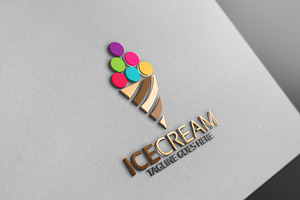 Ice Cream Logo