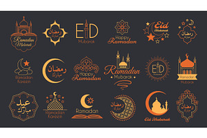 Islamic Emblems Set