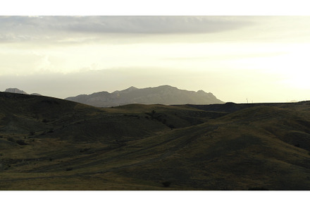 Aerial view of the large green hills, a Nature Photo by Media Whale Stock