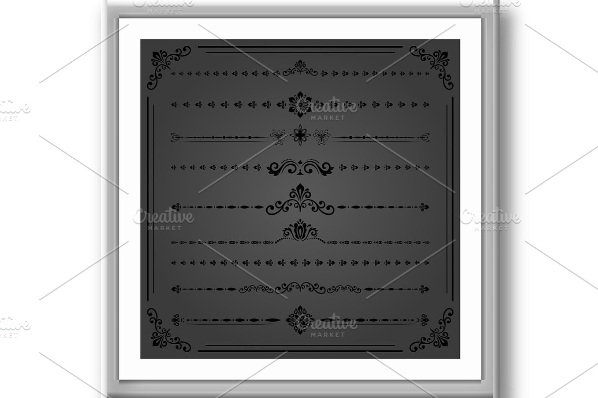 Set of Horizontal Patterns, an Illustration by FineArtStudio (Photo 2 of 3)