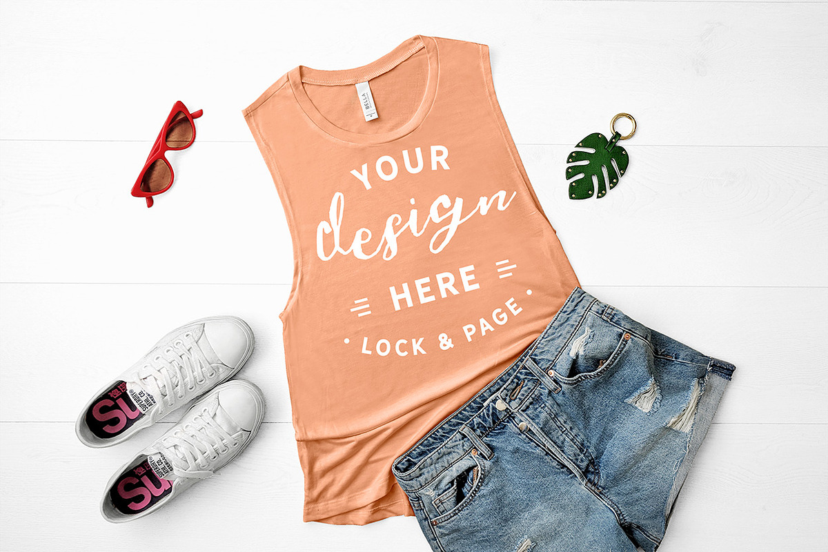 Bella Canvas T-Shirt Mockup Bundle, a Shirt Mockup by lock and page (Photo 55 of 85)