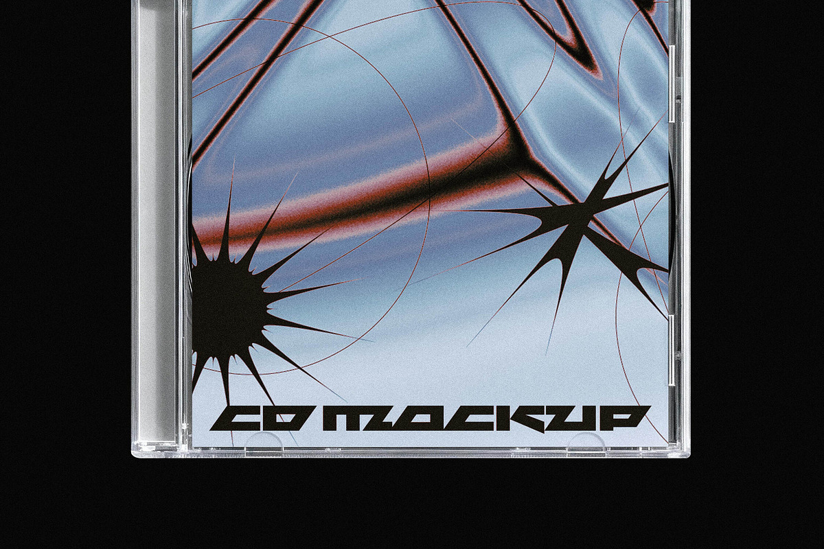 CD Case Mockup, a Product Mockup by Design Squad (Photo 3 of 4)
