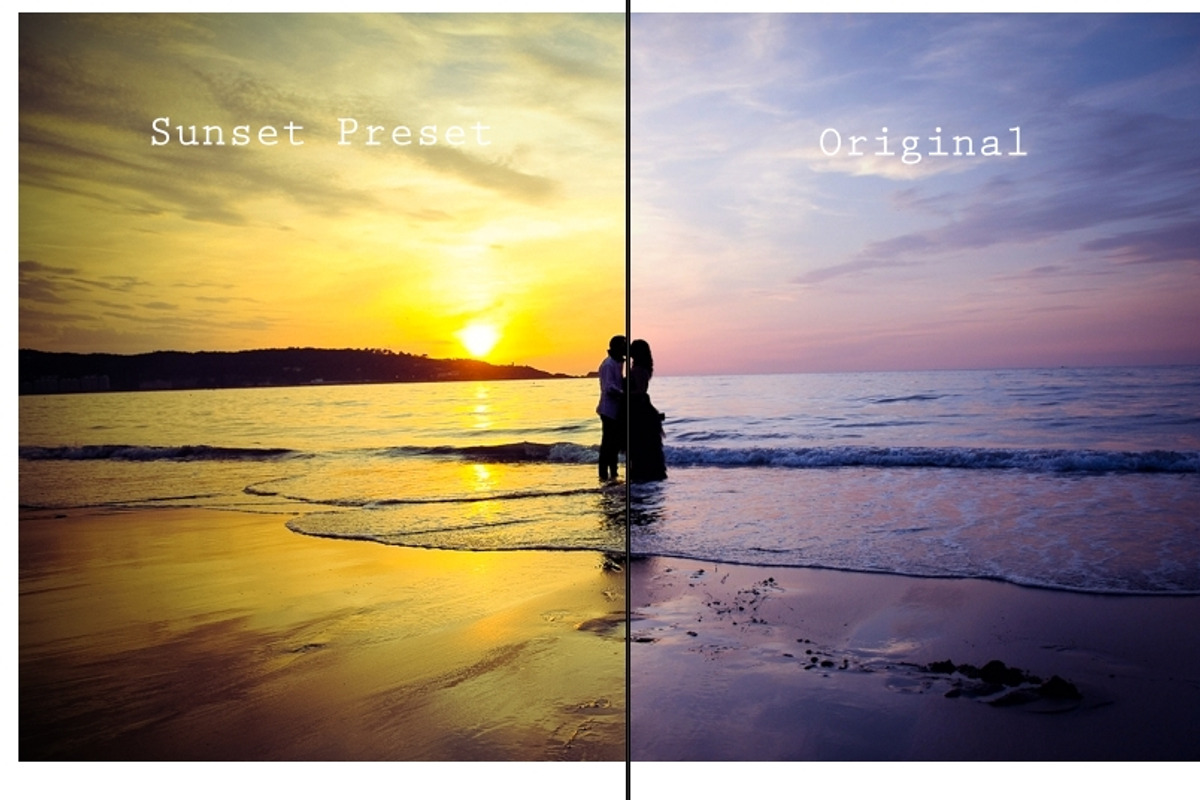 Pack 20 LR Presets Sunset Light, an Action Add-On by Presets Light Shop (Photo 3 of 4)