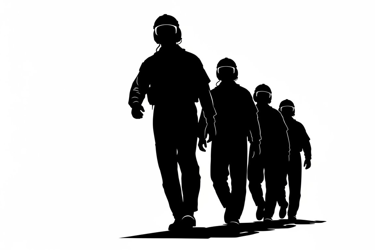 collection of pilot silhouettes, an Illustration by Amazin_art (Photo 15 of 29)