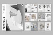 Minimalist Art Portfolio Template, a Brochure Template by BrandPacks (Thumbnail 2 of 7)