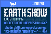 Biomechanical switches font, a Font by weknow (Thumbnail 5 of 8)