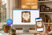 Baby Shower Welcome Canva Template, a Marketing Template by KennedyStudio (Thumbnail 3 of 6)