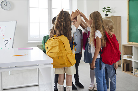 Group of school children with, a School & Education Photo by StudioRomantic
