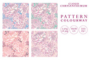 Pattern Cloud Chrysanthemum, a Pattern Graphic by Natalia0307 (Thumbnail 2 of 13)