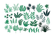 Modern abstract floral set., a Texture Illustration by Alona Savchuk (Thumbnail 9 of 14)