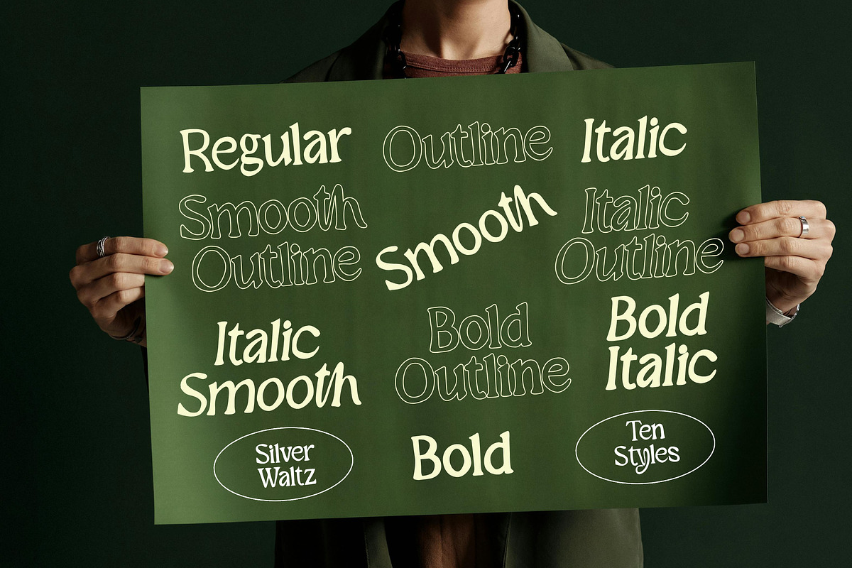 Silver Waltz, a Font by Youngtype.Std (Photo 9 of 9)