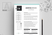 Simple Resume Template Wahid, a Resume Template by AdeevaResume (Thumbnail 3 of 4)