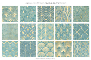 ART DECO Geometry Patterns