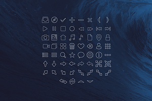 60 Stroke icons