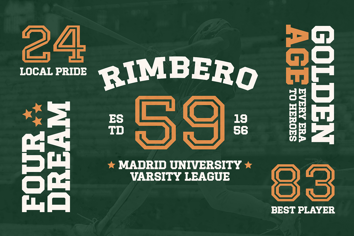 Varsity Font - Houston, a Slab Serif Font by Umitype (Photo 5 of 8)