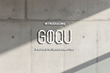 Goqu - A Refined Luxury Serif Typefa