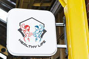 Custom Fitness & Gym Logo Design, a Branding & Logo Template by YUDesignStore (Thumbnail 6 of 8)
