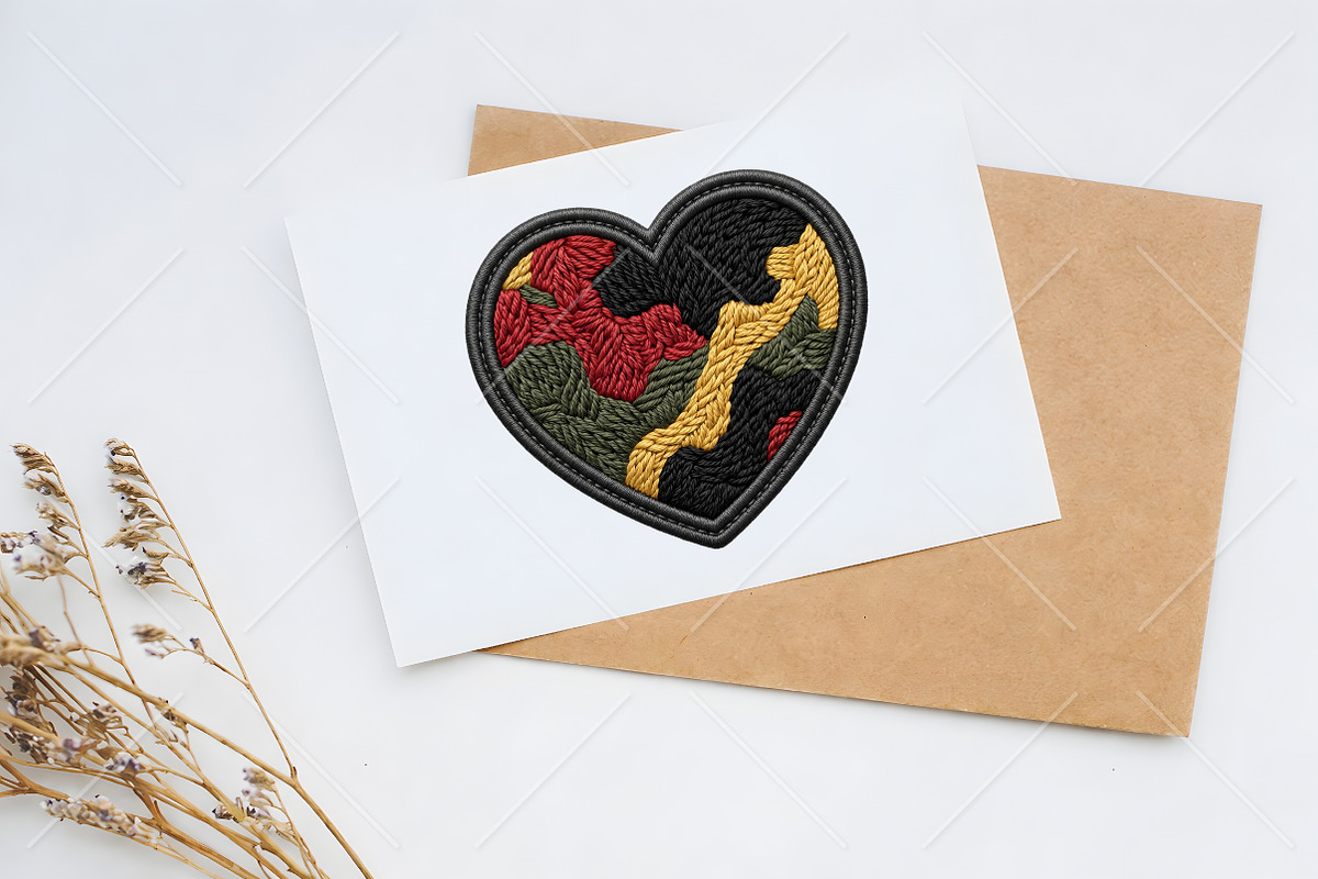 Black History Heart PNG, a Seasonal Illustration by Canvas Craft (Photo 5 of 5)