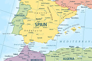 Europe - travel political map, a Graphic by PorcuPen Works (Thumbnail 3 of 7)