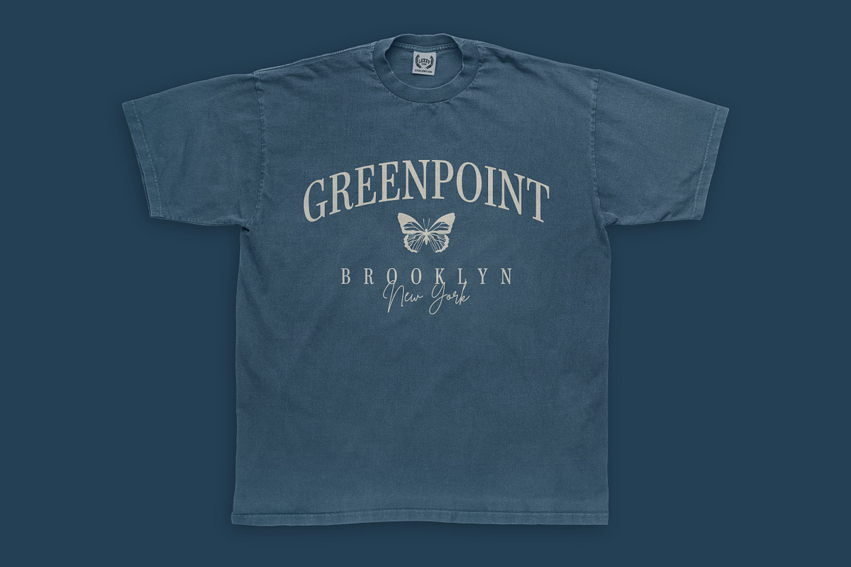 VARSITY Tee | Clothing Production, an Object Graphic by LXXXV | DSGN for Apparel (Photo 1 of 3)