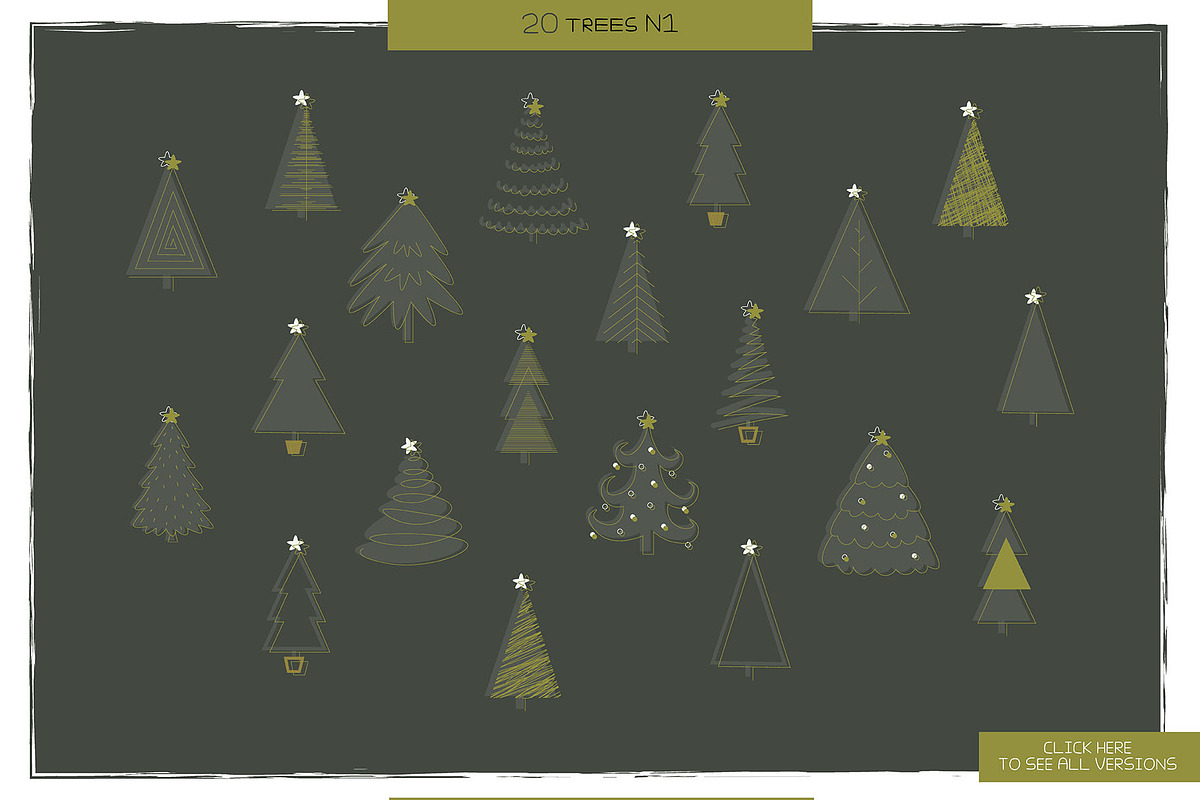 Christmas tree, an Illustration by Julia Martyshkina (Photo 5 of 10)