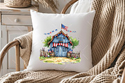 Americana 4th of July Clipart PNG, an Illustration by OK Design (Thumbnail 6 of 6)