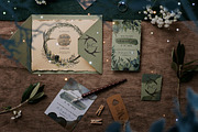 Imbolc Celtic Winter Watercolor Set, a Texture Illustration by Fluffy Unicorn (Thumbnail 3 of 13)