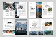 Travel Magazine Template, a Magazine Template by BrandPacks (Thumbnail 4 of 7)
