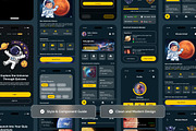 Quizonaut - Space Academy Quiz UI Ap, an App Template by twinstd (Thumbnail 4 of 5)