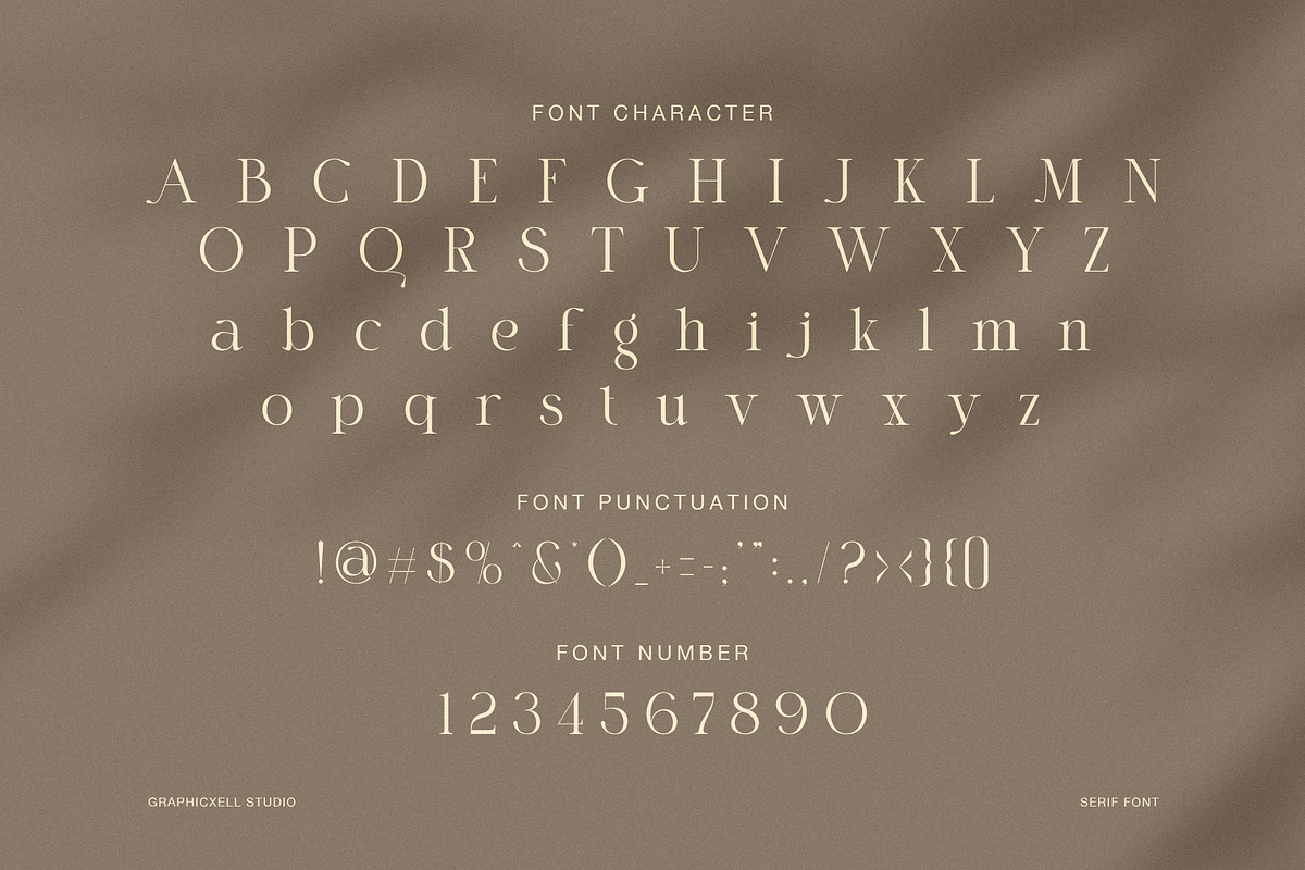 Mangli Elegant Display Serif Font, a Serif Font by Graphicxell (Photo 7 of 8)