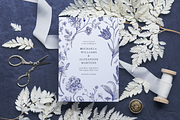 Delft Blue Wedding Invitation Suite, an Invitation Template by ForeverPrint (Thumbnail 1 of 8)