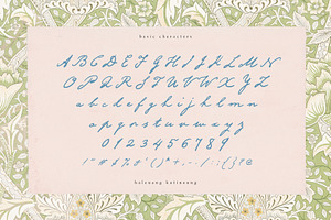 HaleuangKatineung Handwritten Script