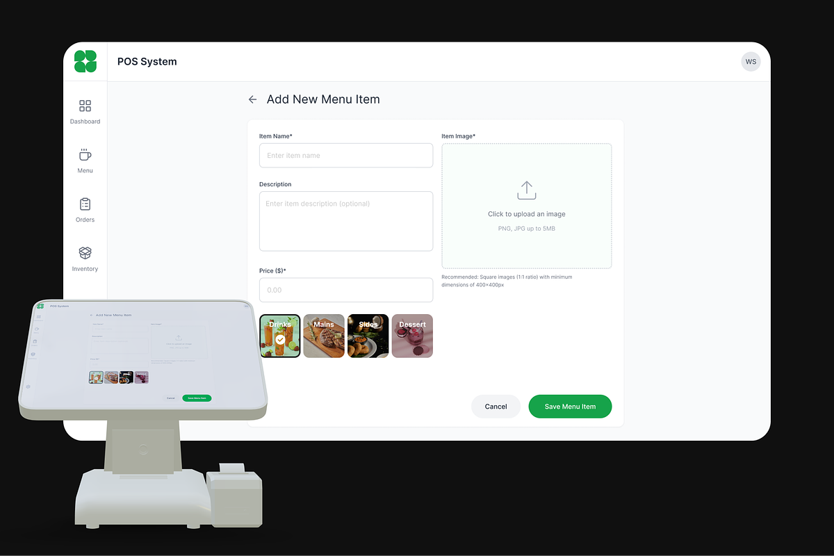 POS - Point of Sale App Figma, an UI Kit Template by BeadyLab (Photo 3 of 5)