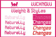 Naturally Changes font, a Font by weknow (Thumbnail 7 of 8)