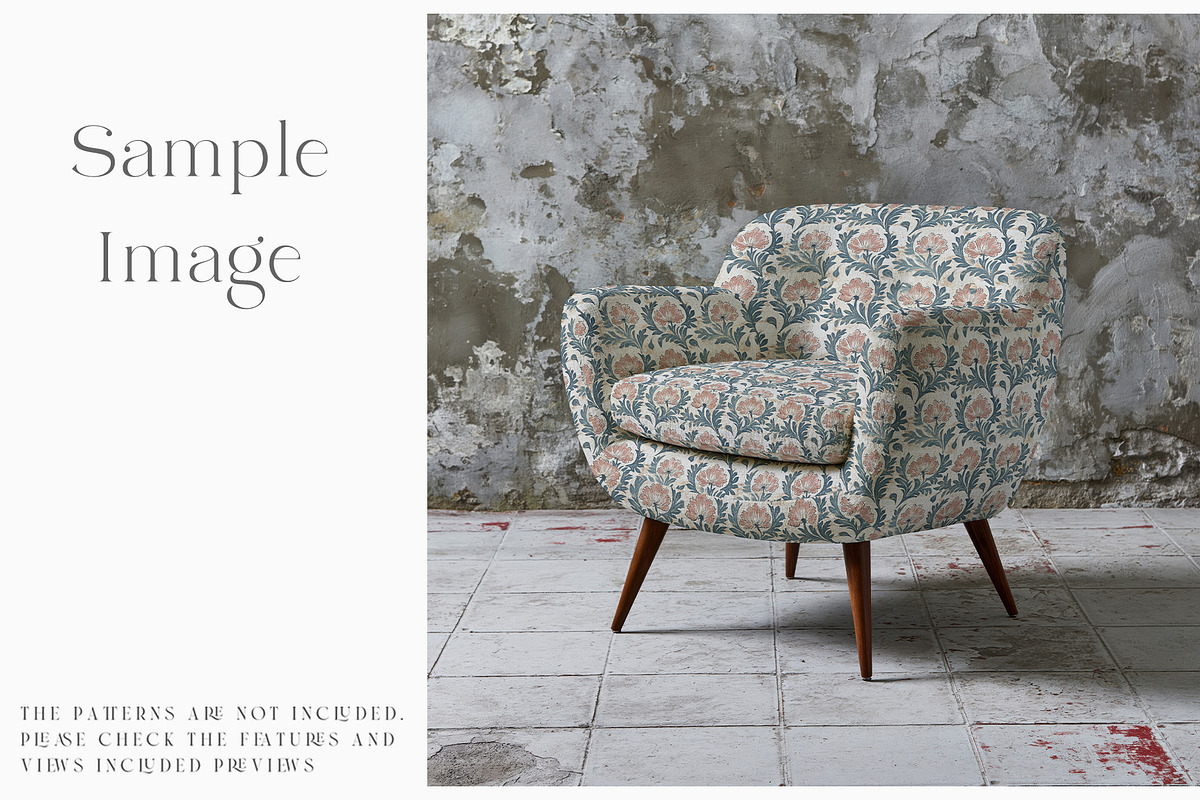 Armchair Upholstery Mockup, a Household Mockup by mock-ups (Photo 5 of 21)
