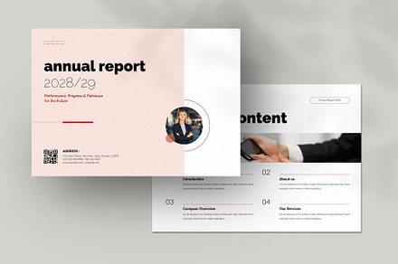 Annual Report Landscape