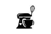 Kitchen Stand Mixer Silhouette Bundl, an Illustration by Gaye Art (Thumbnail 10 of 31)