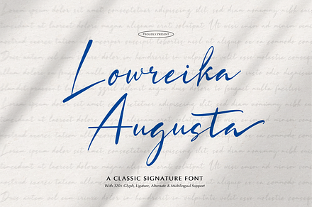 Lowreika Augusta | Classic Signature